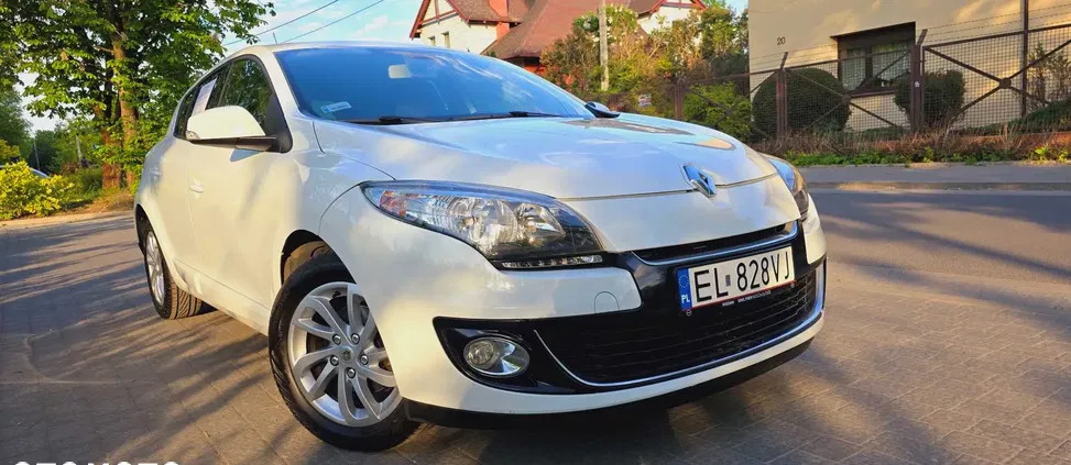 samochody osobowe Renault Megane cena 28000 przebieg: 158000, rok produkcji 2013 z Łódź